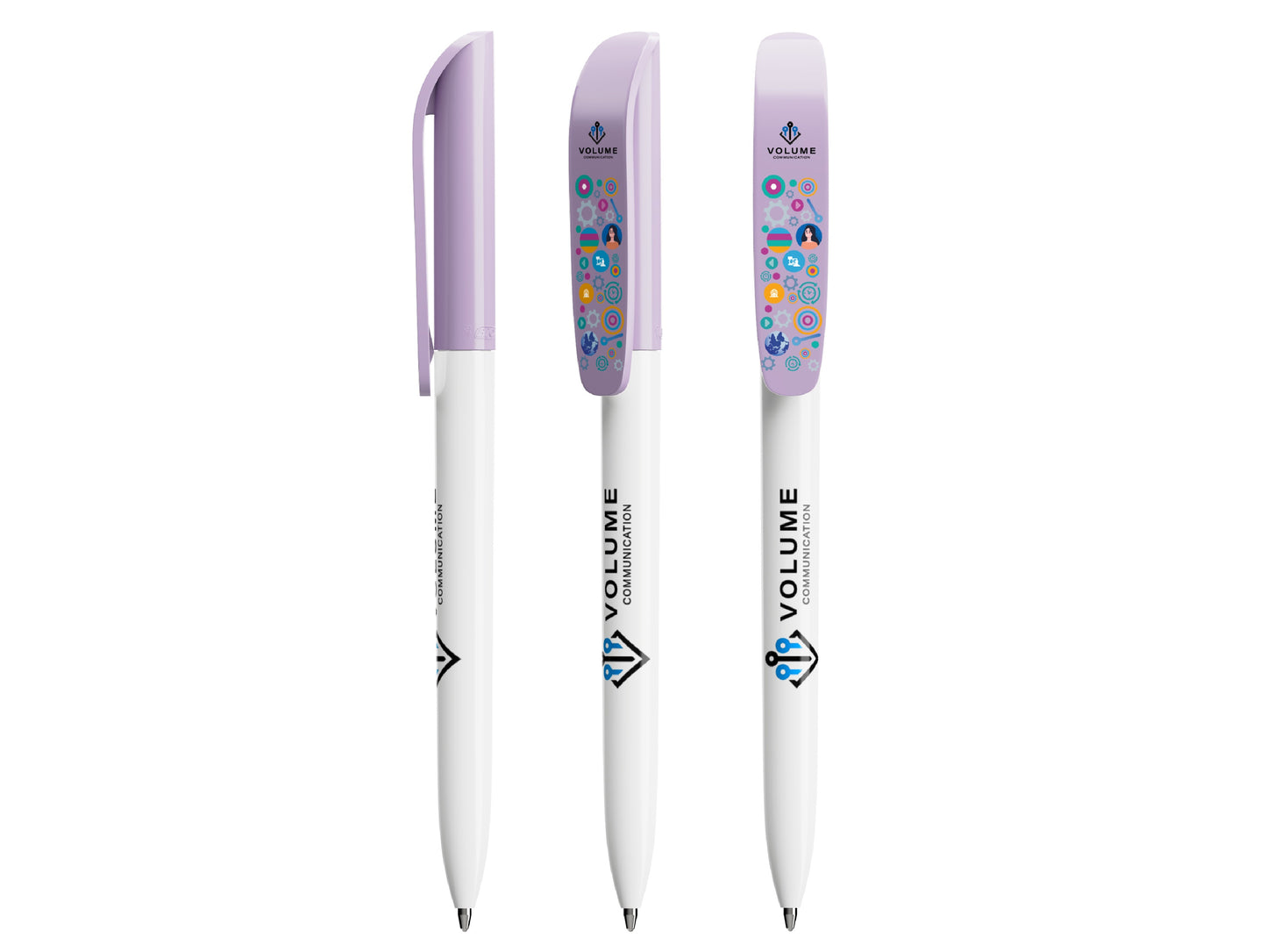 Stylo BIC® Super Clip bille personnalisé
