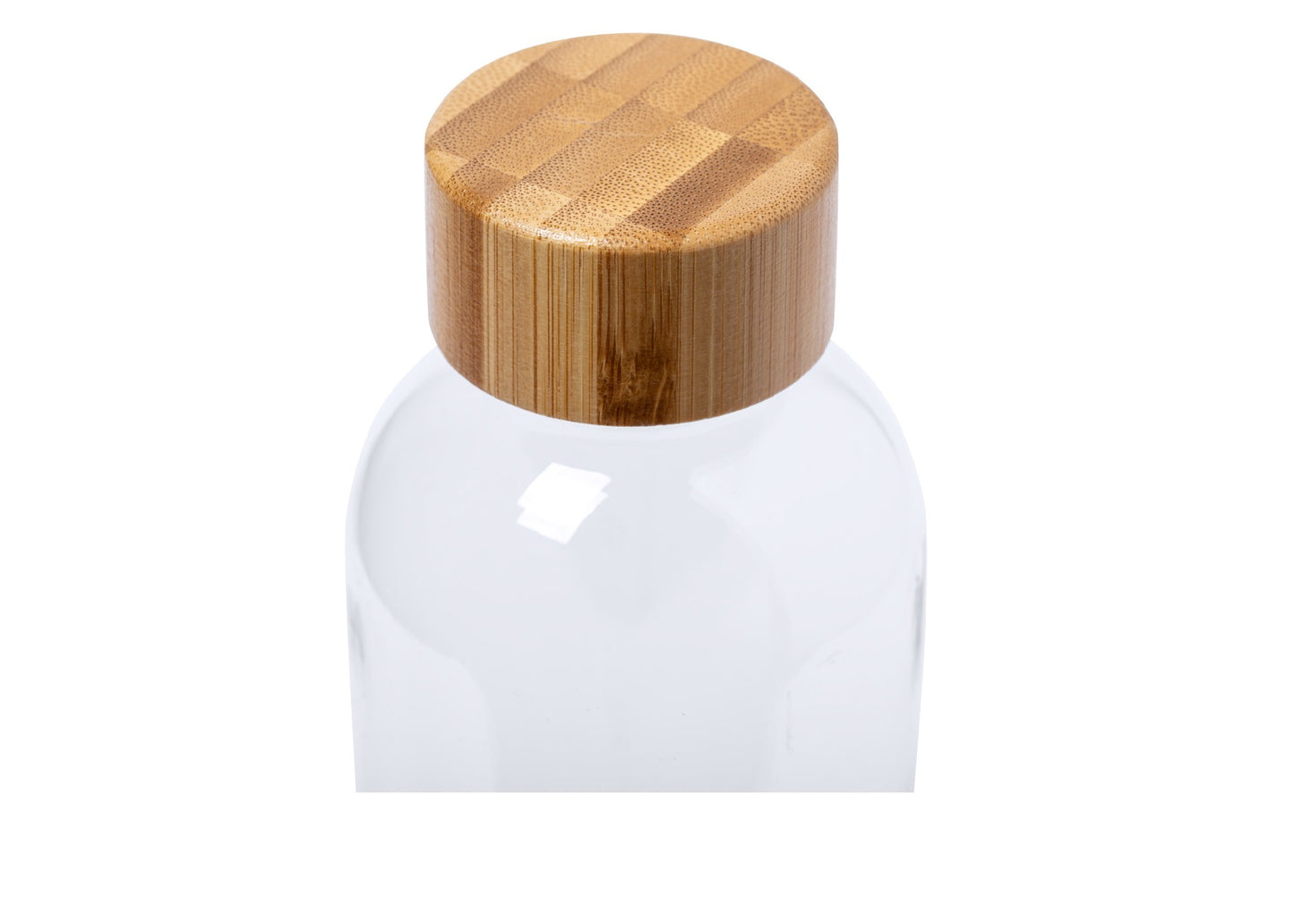 Gourde avec bouchon en bois Personnalisée RPET 600ml