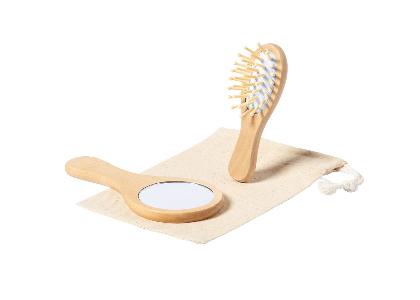 Set de brosse à cheveux et mirroir personnalisé