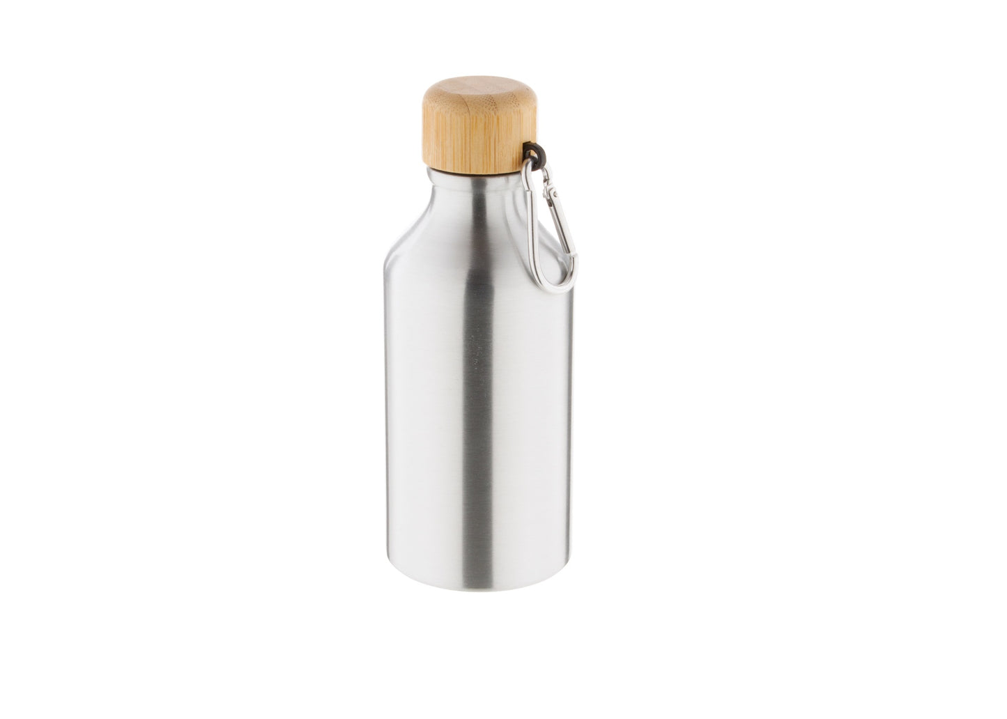 Gourde en aluminium avec bouchon en bois Personnalisée 400ml