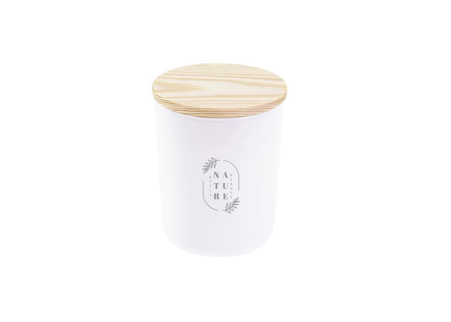 Bougie en verre personnalisé