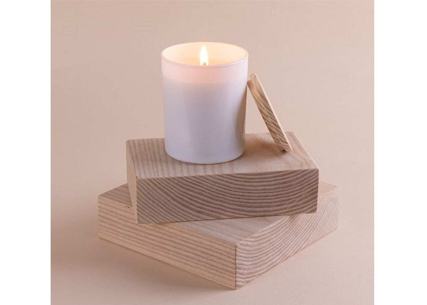 Bougie en verre personnalisé