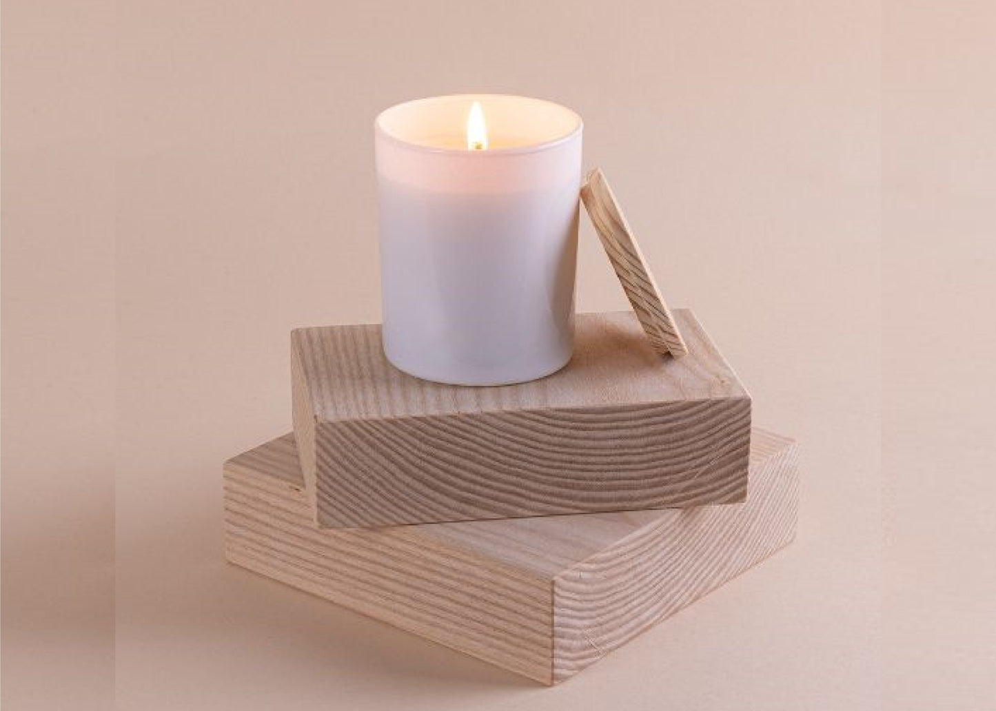 Bougie en verre personnalisé
