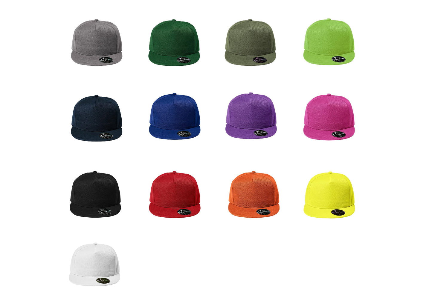 Casquette 5 panneaux personnalisée