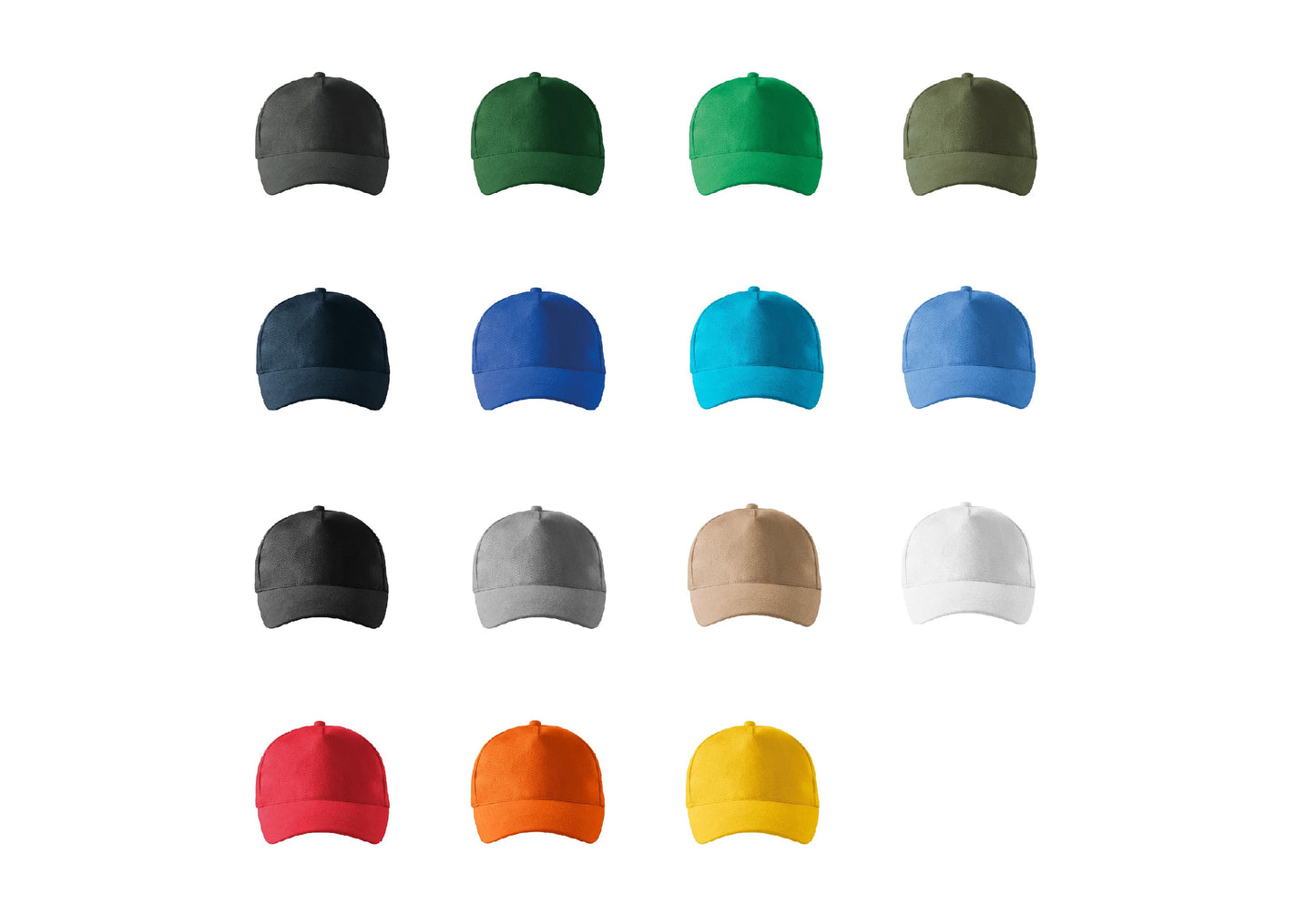 Casquette 5 panneaux personnalisée