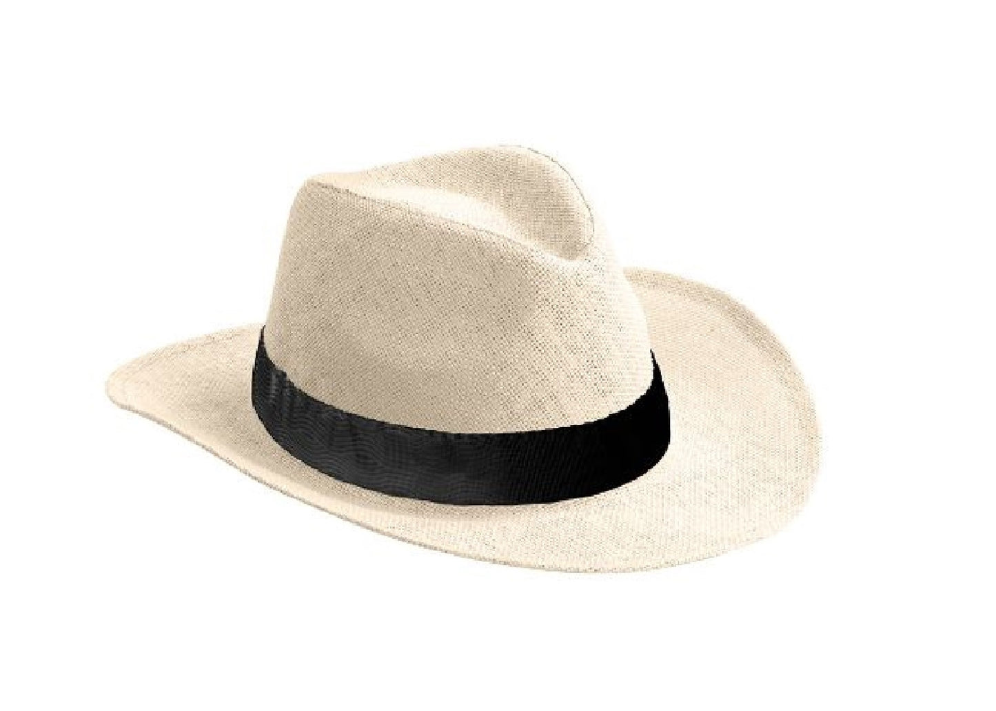 Chapeau en papier à larges bords personnalisé