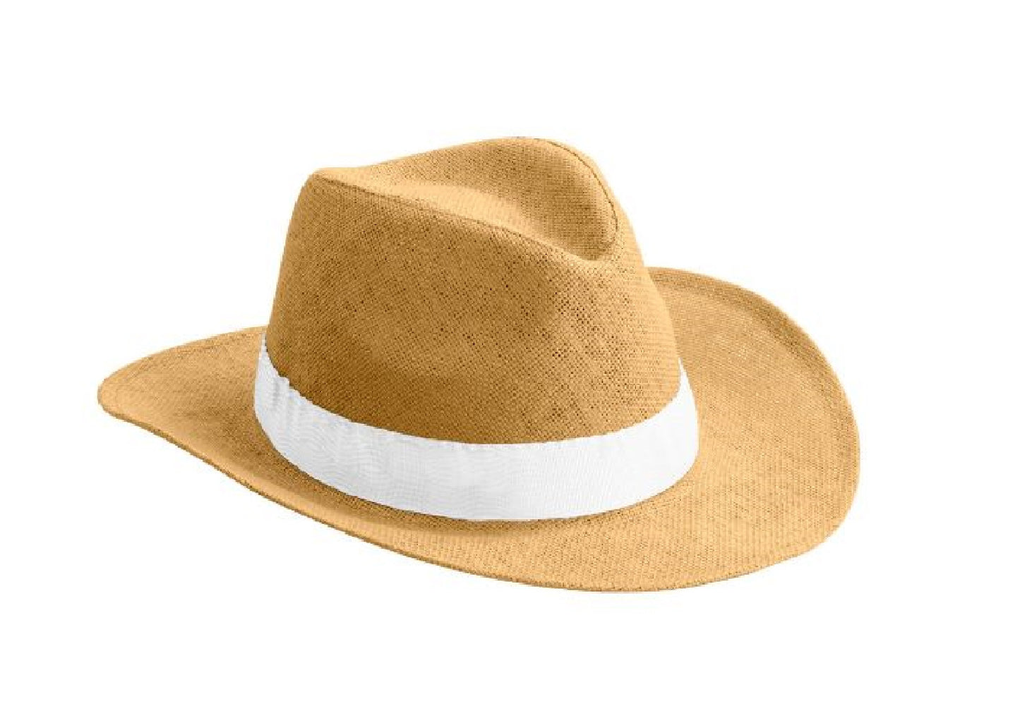 Chapeau en papier à larges bords personnalisé