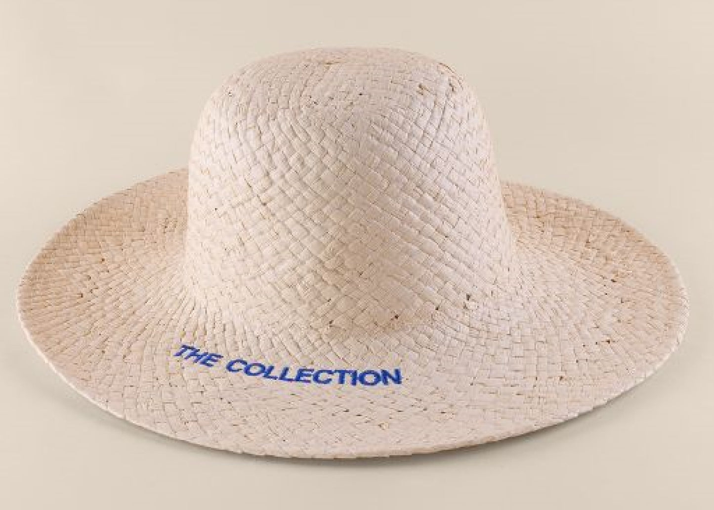 Chapeau en papier à larges bords personnalisé