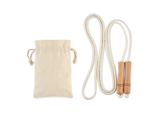 Corde à sauter en bois personnalisé
