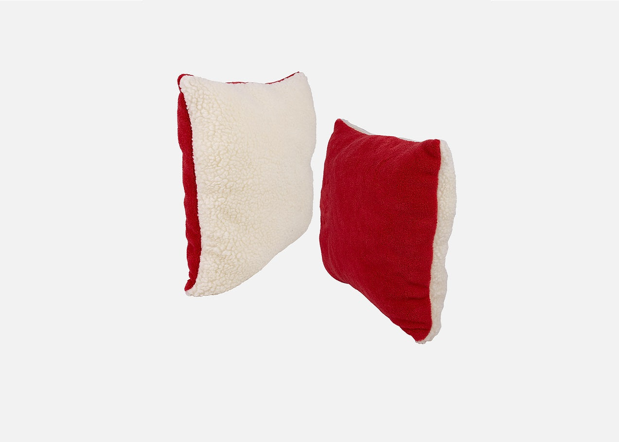 Coussin en sherpa/polaire Personnalisé