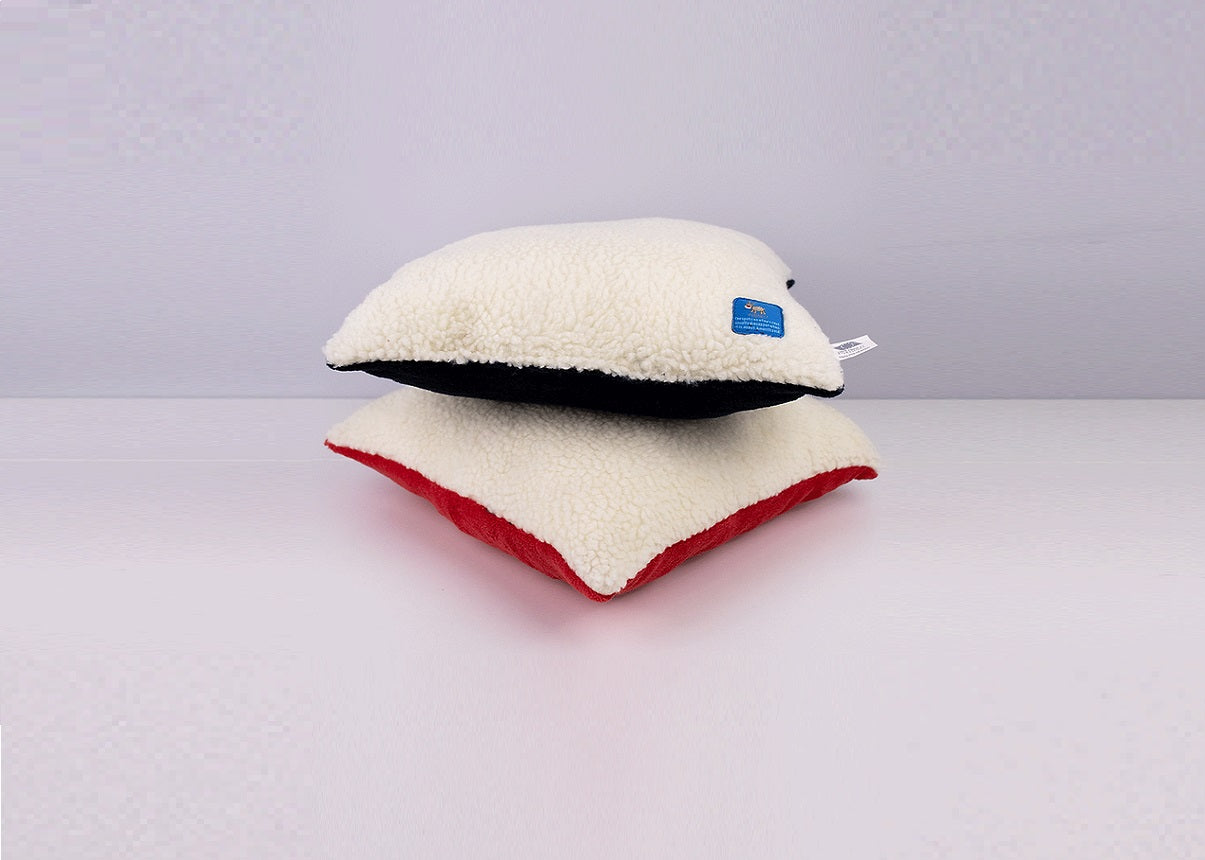 Coussin en sherpa/polaire Personnalisé