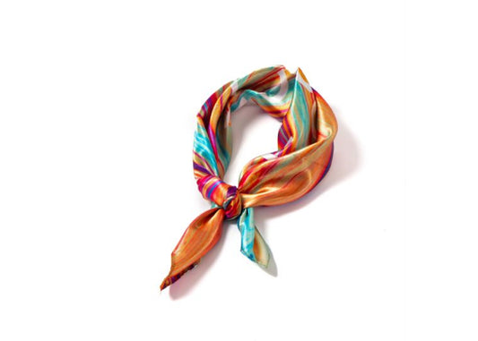 Écharpe en satin personnalisé