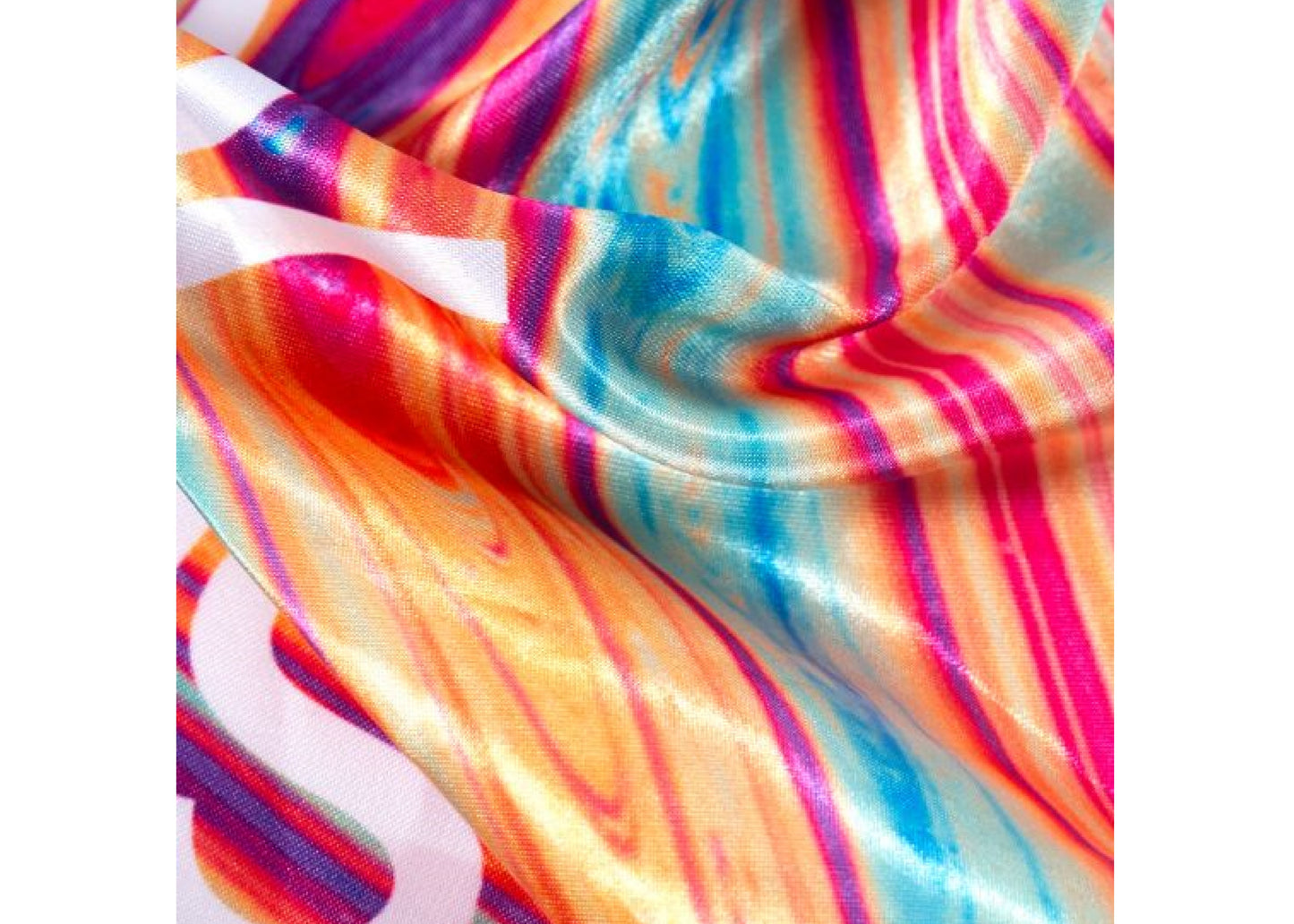 Écharpe en satin personnalisé