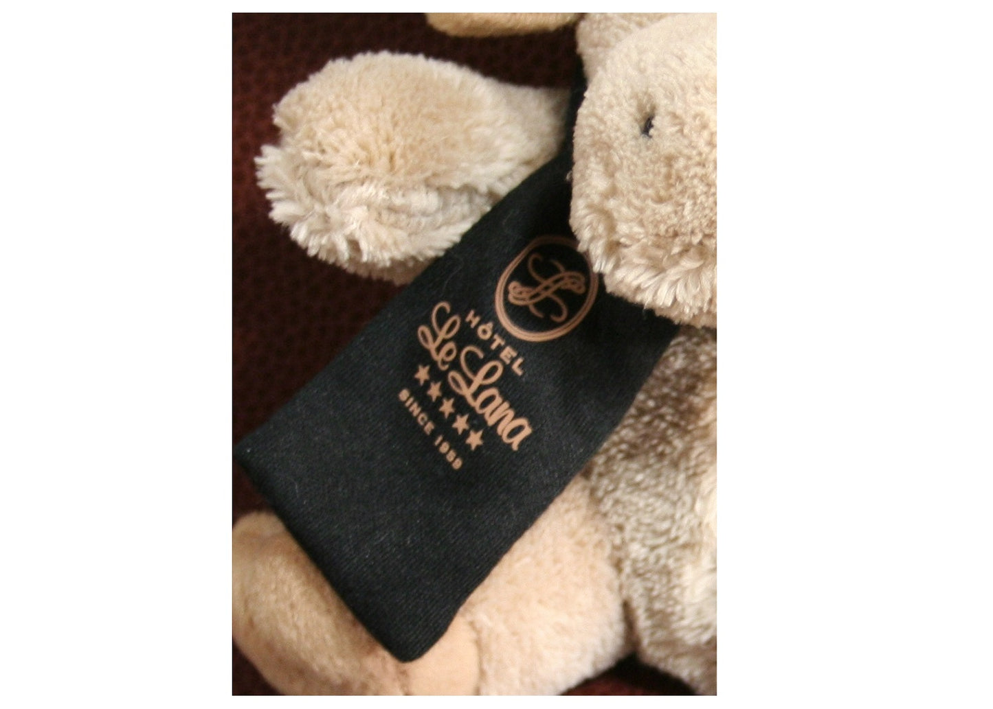 Peluche élan 13cm Personnalisée