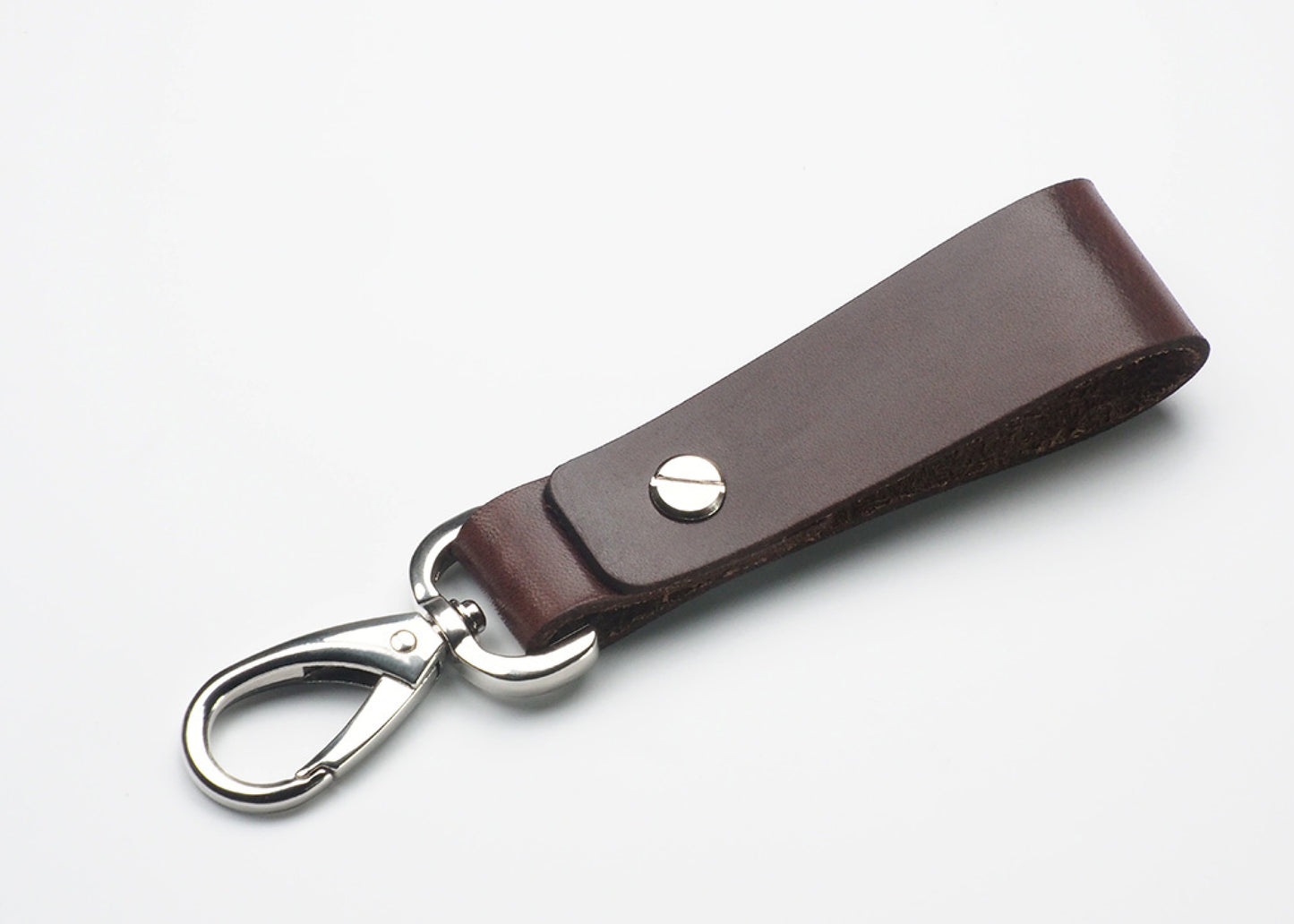 Porte clé en cuir personnalisé