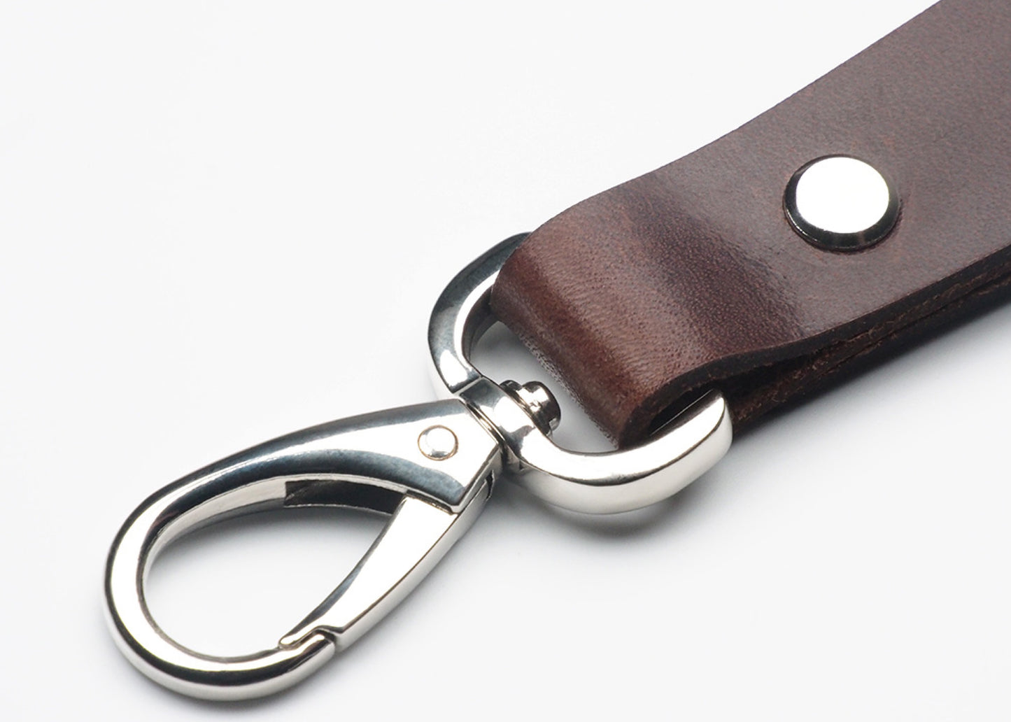 Porte clé en cuir personnalisé