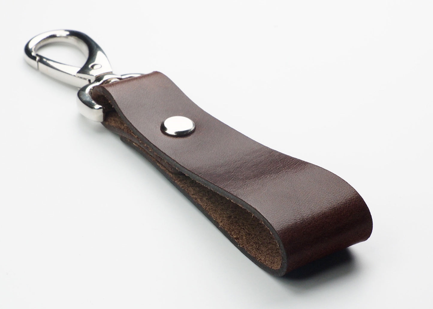 Porte clé en cuir personnalisé