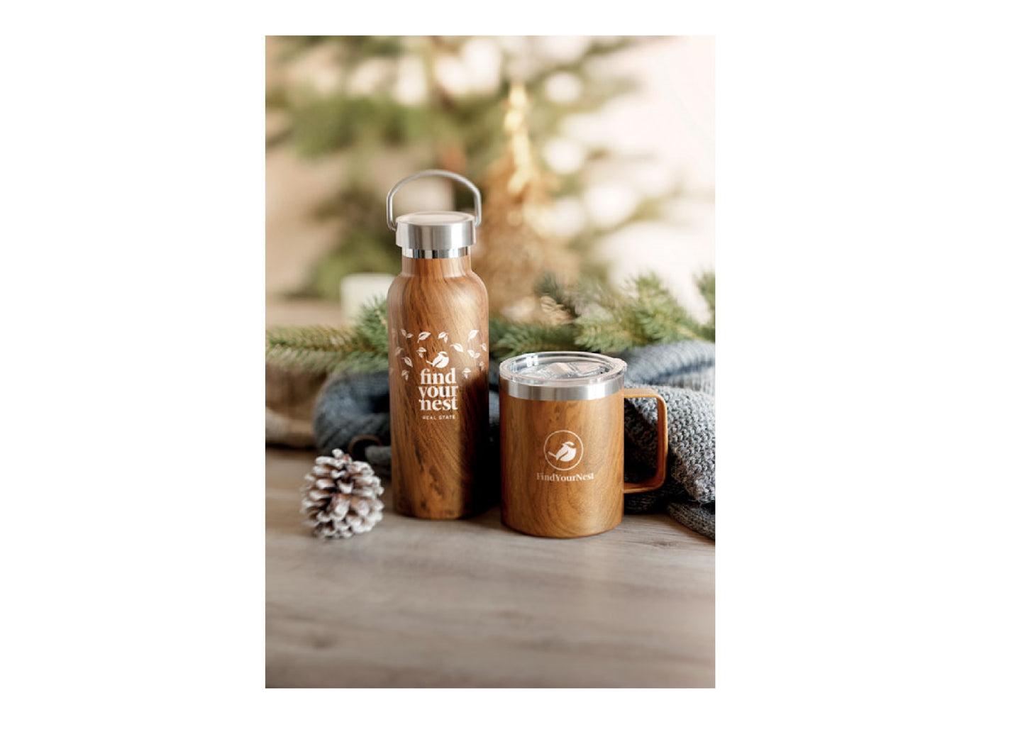 Gourde en acier inoxydable personnalisée 500 ML