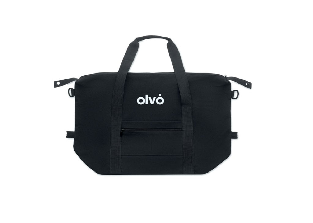 Sac de voyage en coton recyclé personnalisé