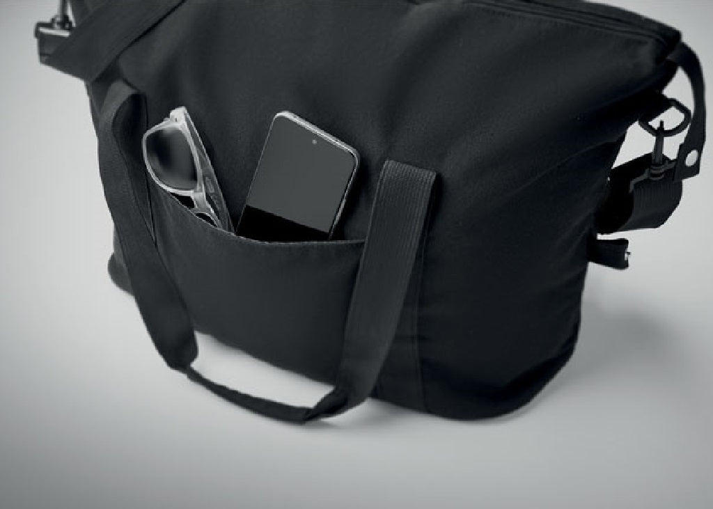 Sac de voyage en coton recyclé personnalisé