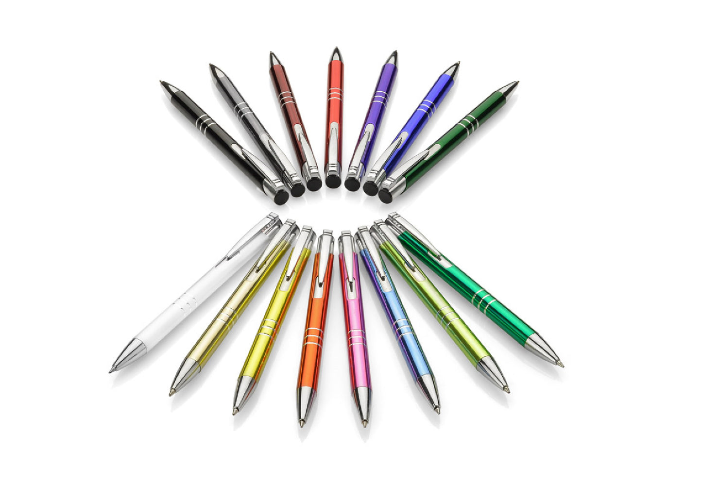 Stylo à bille en aluminium personnalisé