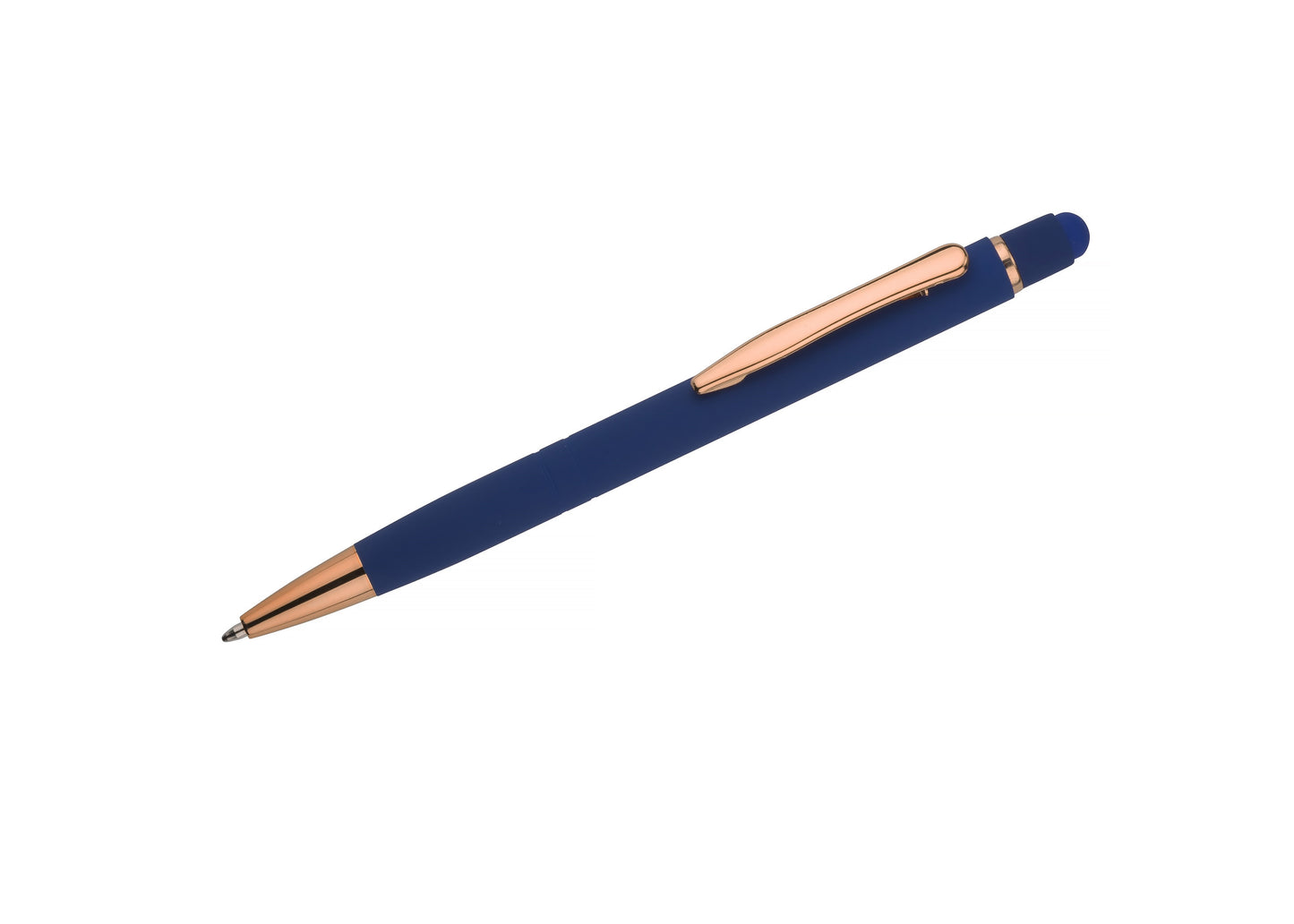 Stylo à bille en métal finition soft touch personnalisé