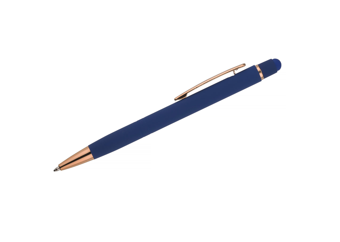 Stylo à bille en métal finition soft touch personnalisé