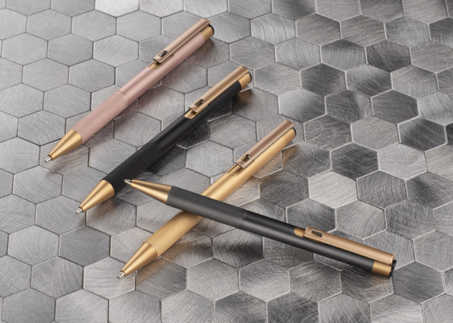 Stylo à bille en métal et aluminium personnalisé