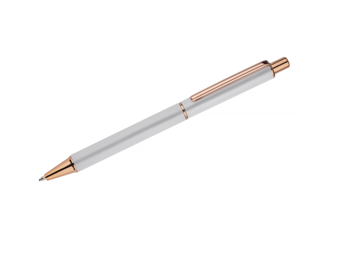 Stylo à bille en métal effet mat personnalisé