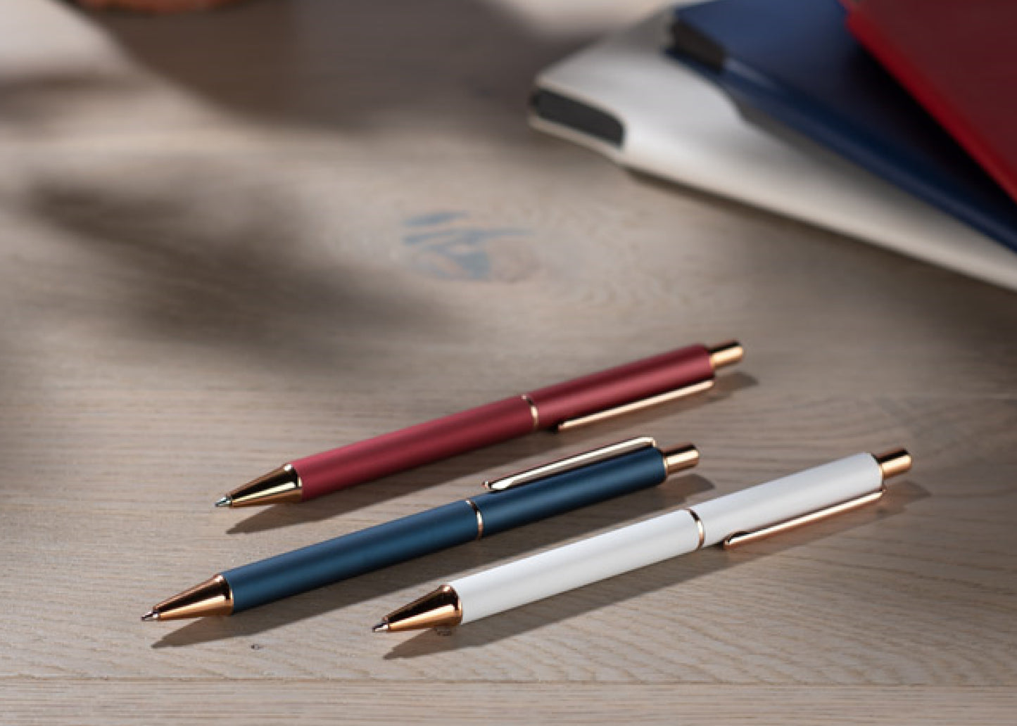 Stylo à bille en métal effet mat personnalisé
