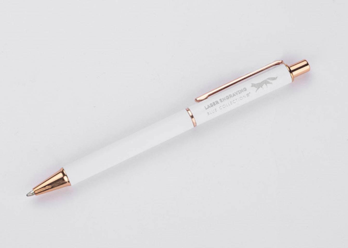 Stylo à bille en métal effet mat personnalisé