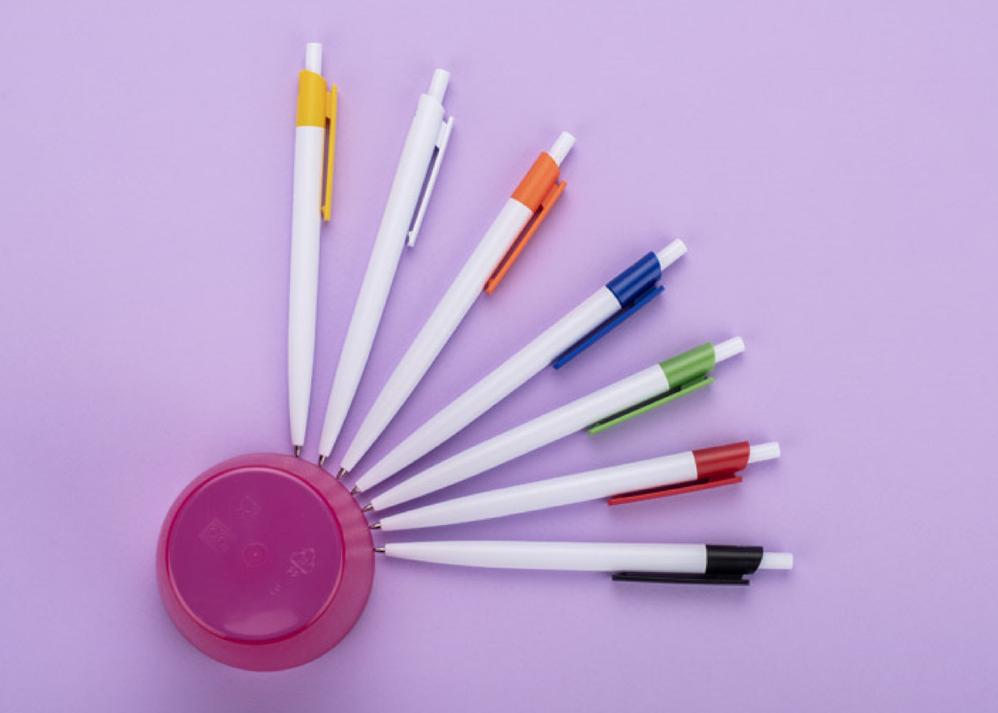 Stylo à bille en plastique recyclé personnalisé