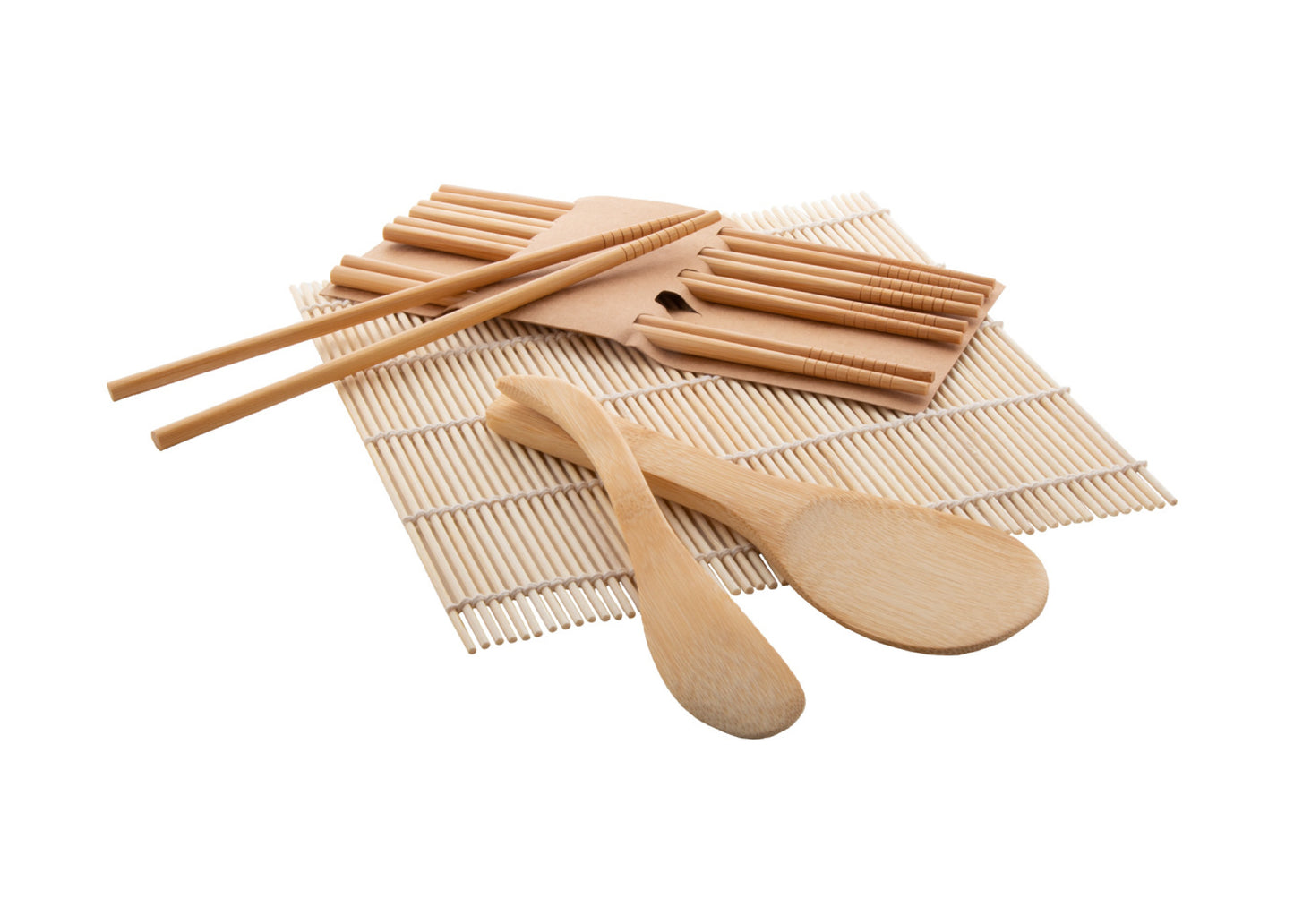 Set de préparation de sushi en bambou personnalisé
