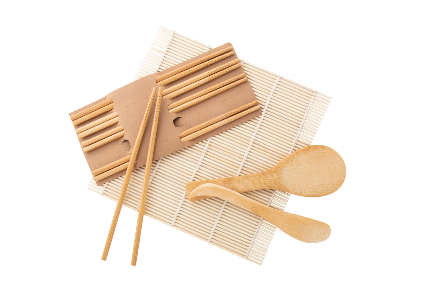 Set de préparation de sushi en bambou personnalisé
