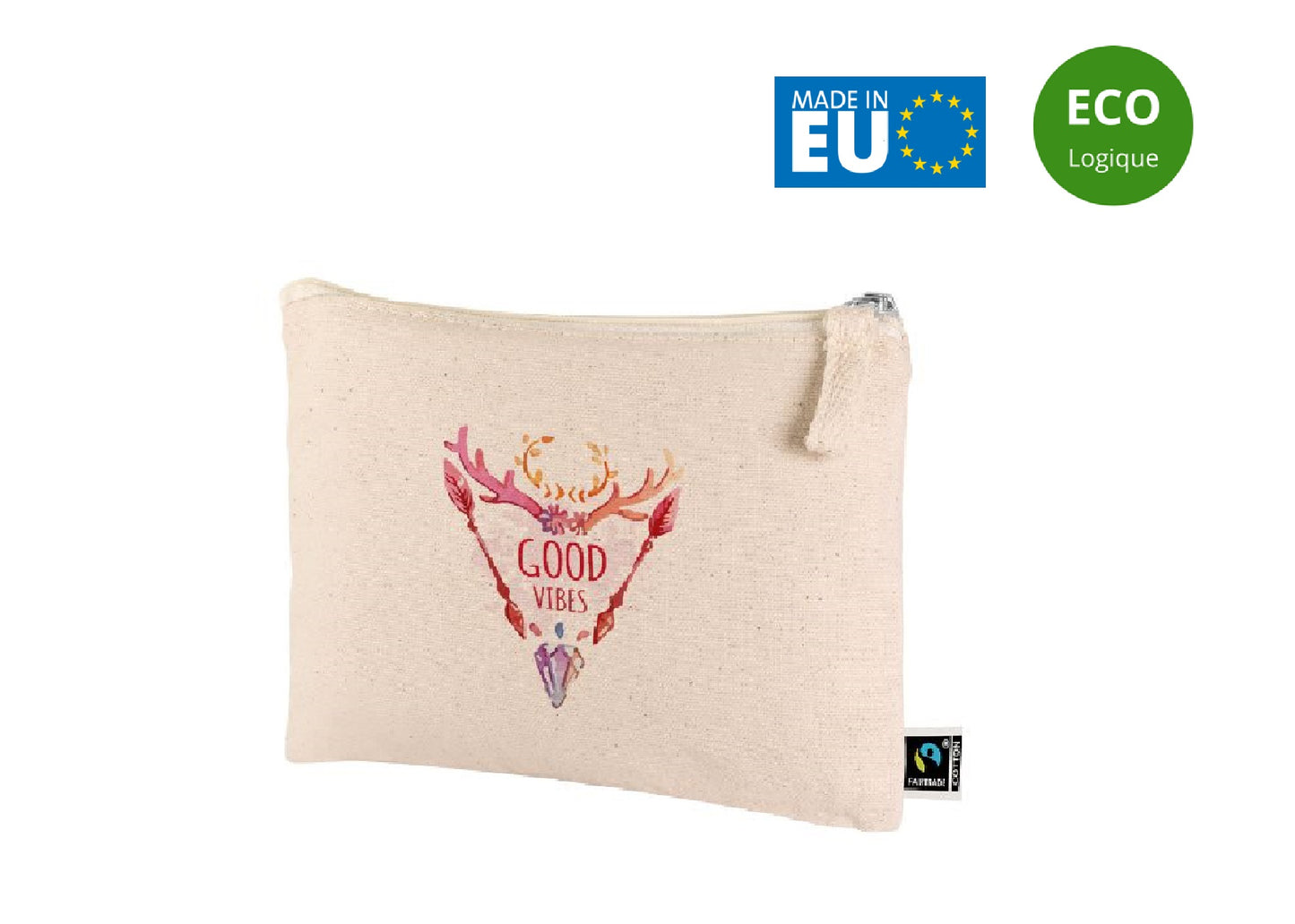 Trousse 100% coton 320 gr/m² personnalisé