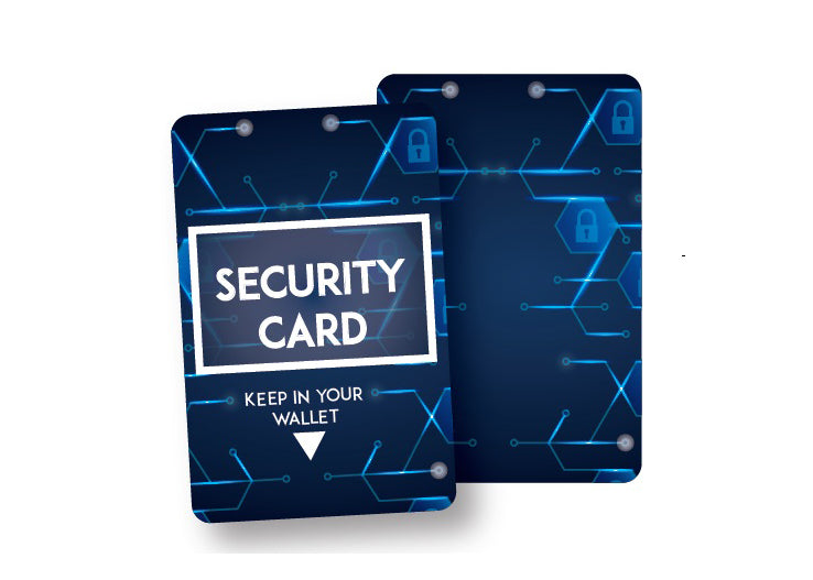 Carte protection Anti RFID personnalisée