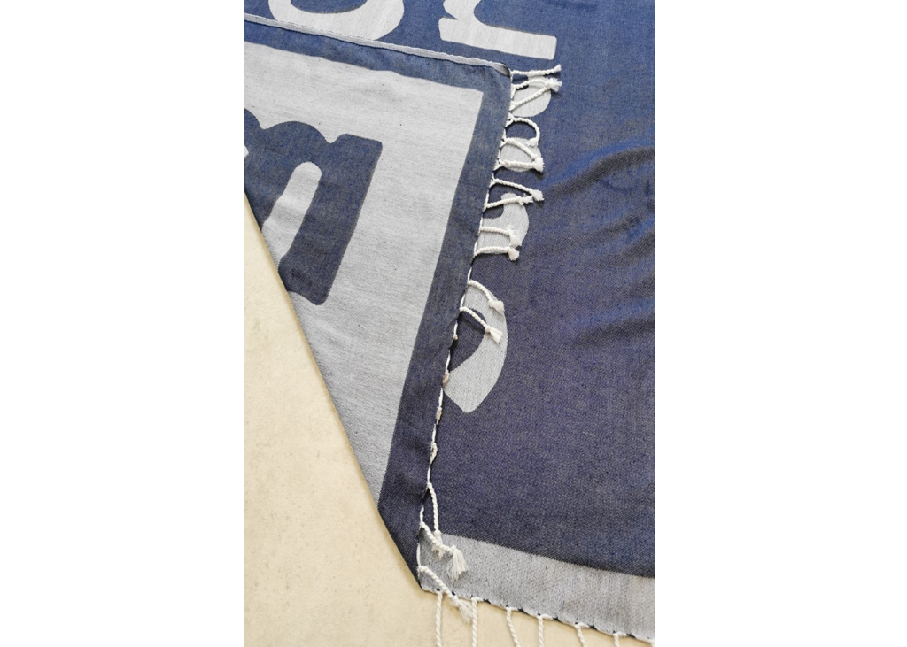 Fouta Jaquard en coton 320 gr/m2 personnalisée