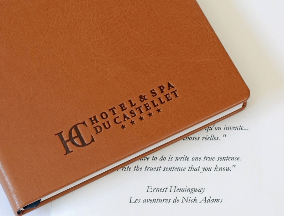 Carnet en Simili-cuir personnalisé A5