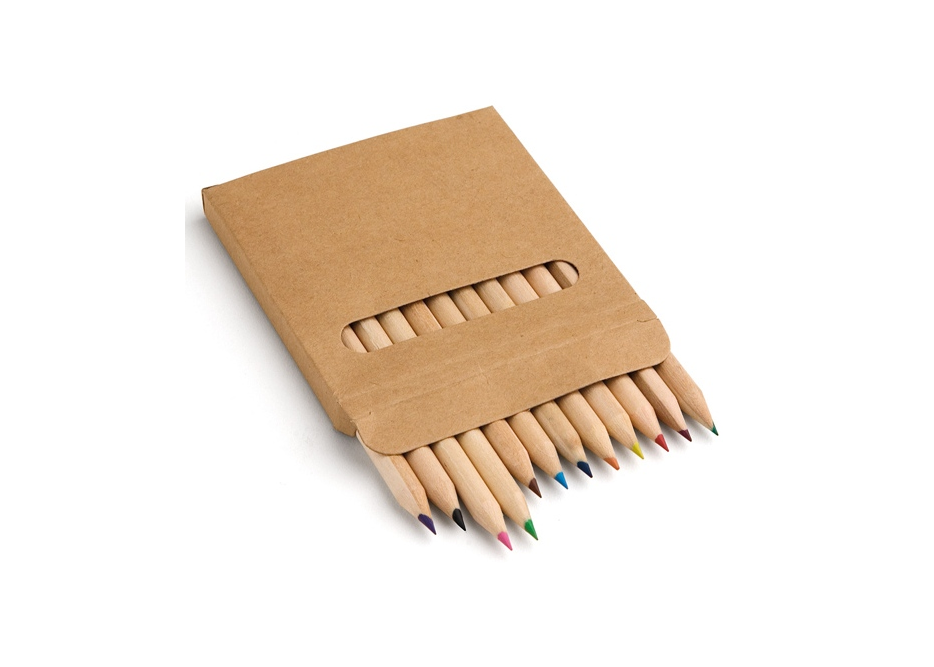 Boite de 12 crayons de couleur