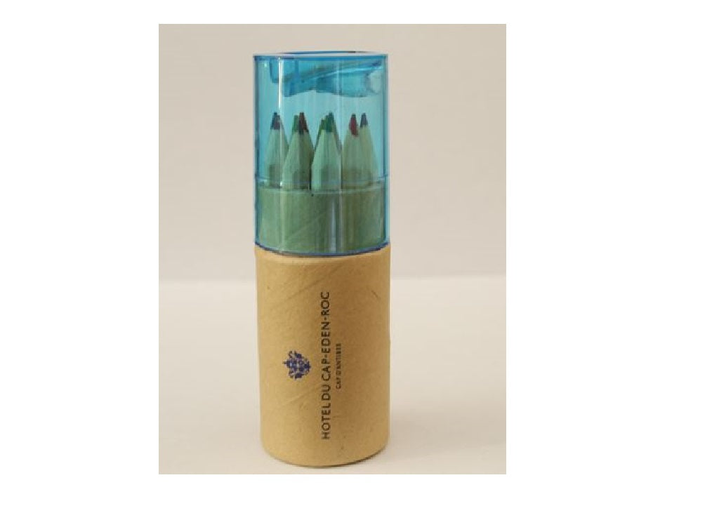 Tube de 12 crayons de couleur