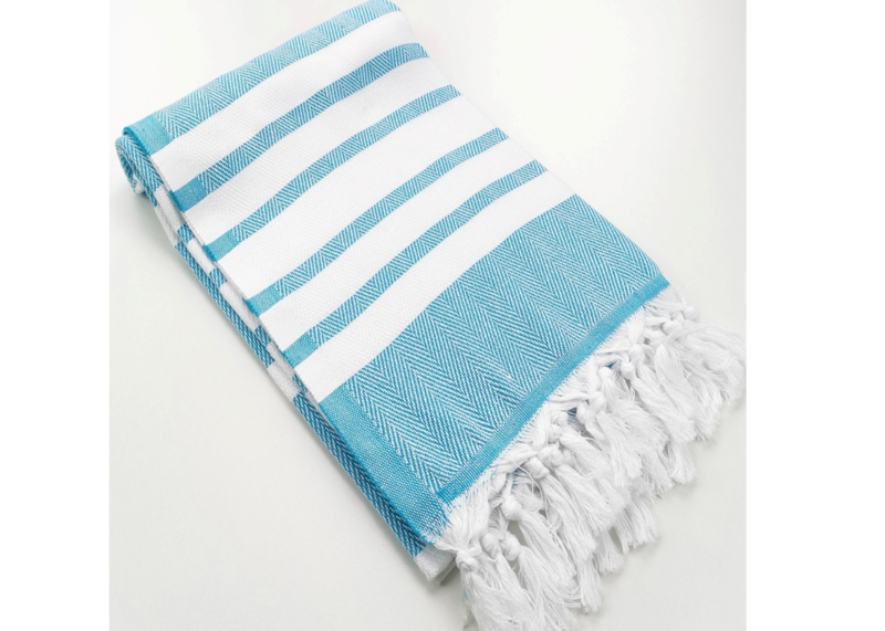 Fouta Chevron en coton 360 gr/m2 personnalisée