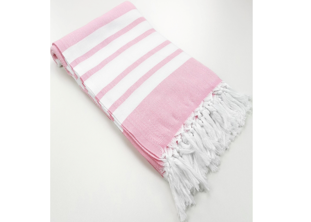 Fouta Chevron en coton 360 gr/m2 personnalisée