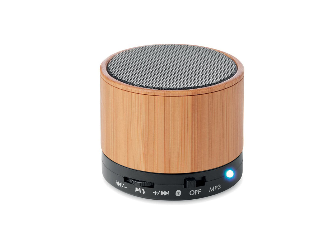 Enceinte Bluetooth Personnalisée en bambou