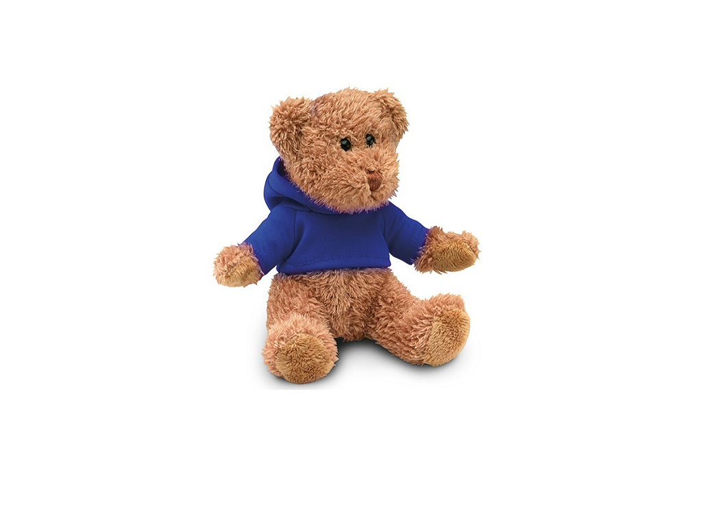 Peluche Personnalisée Mini Ours avec sweat 15cm