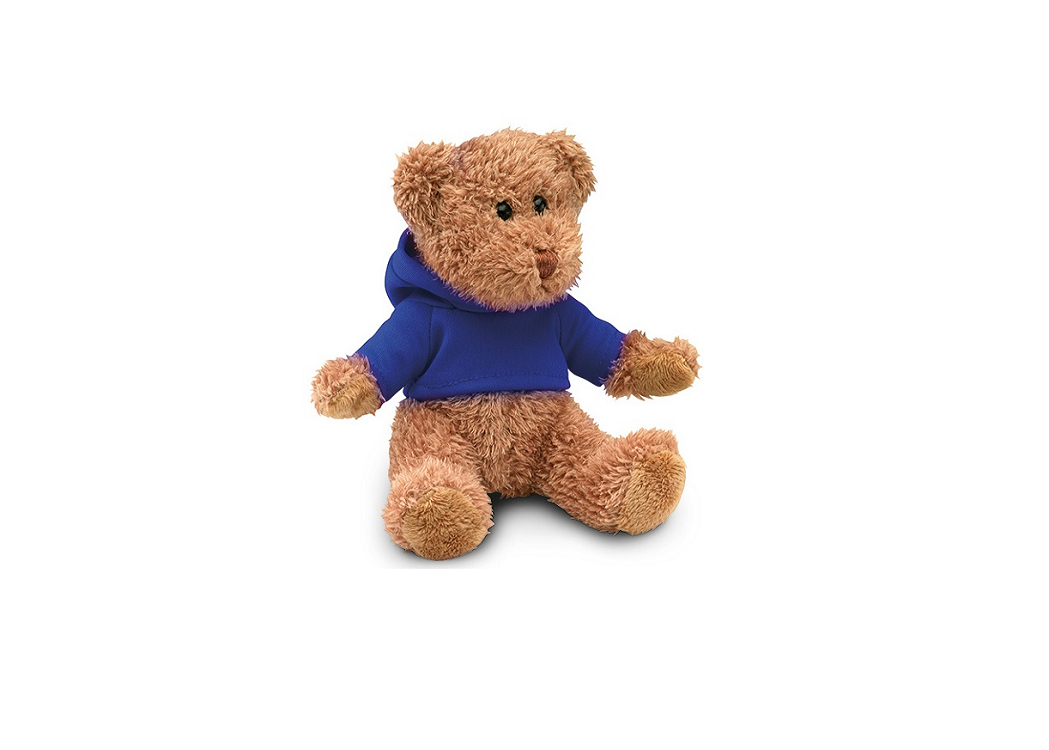 Peluche Personnalisée Mini Ours avec sweat 15cm PPM7375