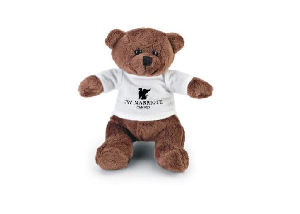 Peluche personnalisée cadeaux accueil hôtels