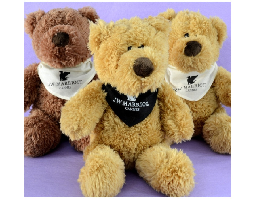 Peluche Personnalisée Ours Beige 20cm PP60664