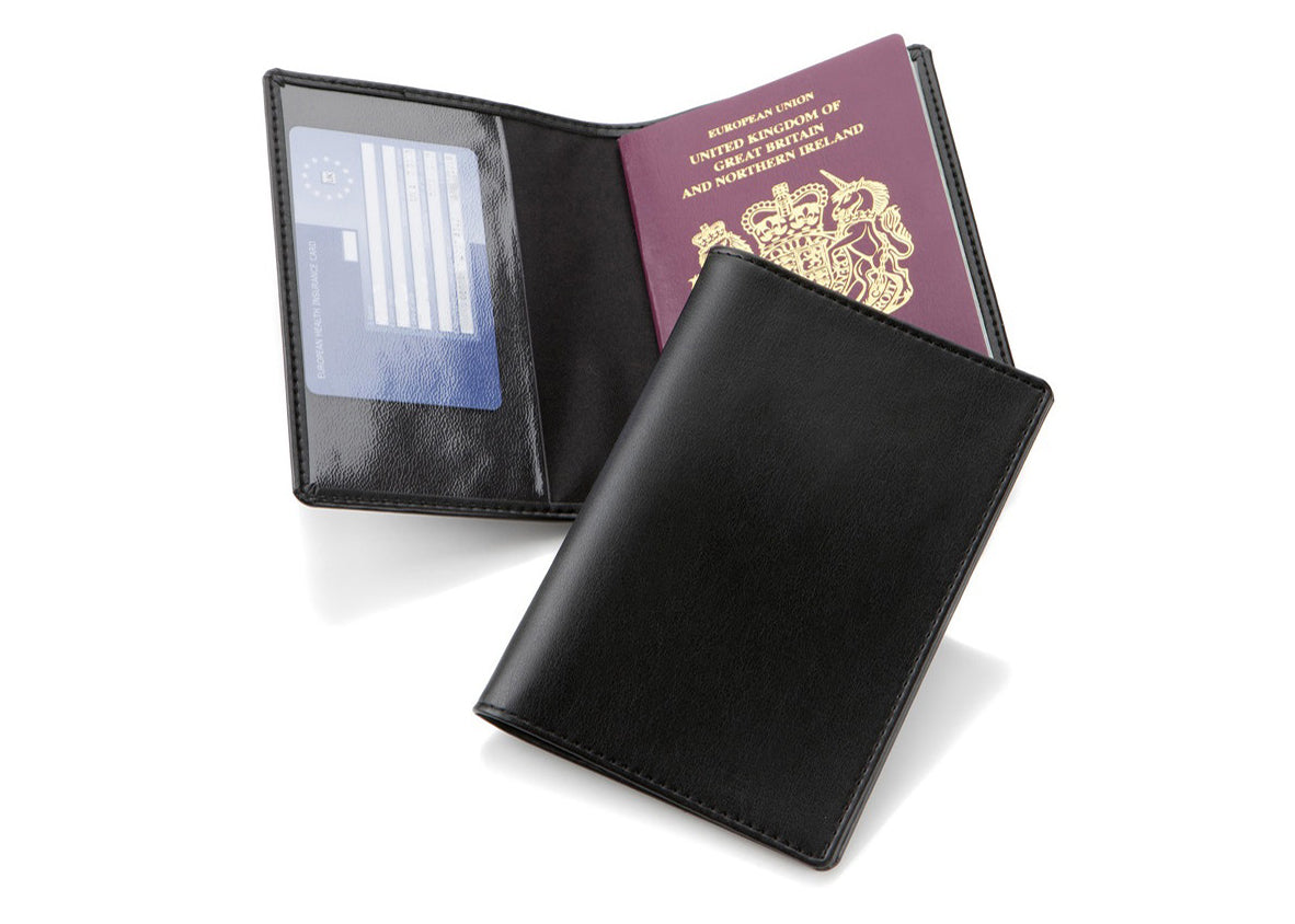 Porte Passeport personnalisé en simili cuir ou Rpet