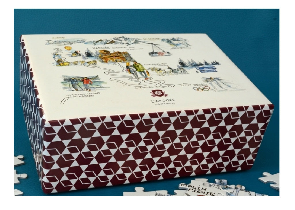 Puzzle personnalisé 34x48 avec carton