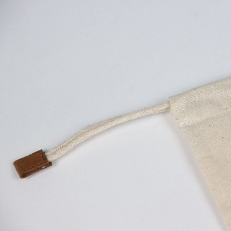 Sac à linge Personnalisé en coton naturel